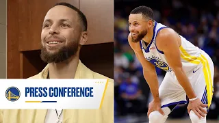 Stephen Curry Reflects on Warriors Win vs Magic | March, 27, 2024