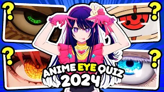 👀✨ Can You Guess the 30 Anime Characters with the Most Iconic Eyes? | ANIME EYE QUIZ