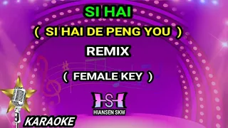 Si hai 四海 - Remix - female - karaoke no vokal (cover to lyrics pinyin)