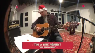 Tim McIlrath - 100 Resolutions (Lawrence Arms Cover)