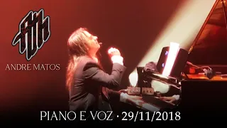 Show Andre Matos Piano & Voz 29/11/18