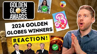 2024 GOLDEN GLOBES Reaction!!!  |  Oppenheimer DOMINATES!