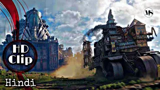 Mortal Engines (2018) - Hindi - The City Of London Devours Bavaria For Fuel (2/4)