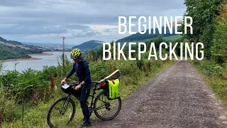 Her First Time Bikepacking - Wild Camping , Wales