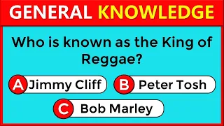 50 General Knowledge Questions! How Good is Your General Knowledge? #challenge 43