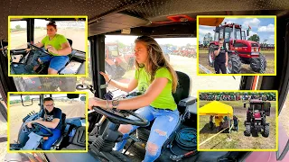 Így versenyeztek a CSAJOK a Bodoglári Traktoros fesztiválon! 😉 Girl on Tractor