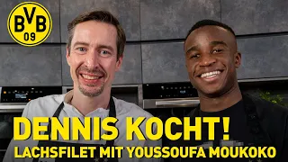 Salmon with Youssoufa Moukoko! | Cooking with Dennis