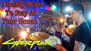 Cyberpunk2077 - I Really Want To Stay At Your House - Drum Tutorial Lesson Breakdown