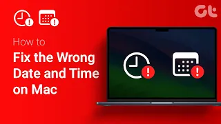 How to Fix the Wrong Date and Time on Mac | Incorrect Date and Time on Mac?