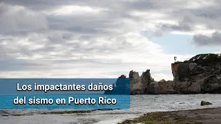 Los impactantes daños del sismo de 6.4 en Puerto Rico