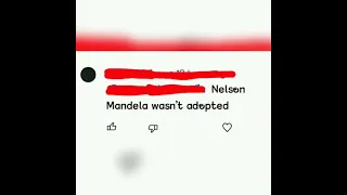 nelson mandela was adopted😶