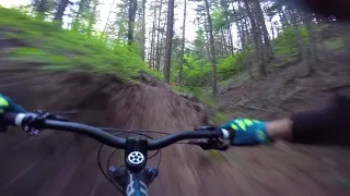 Mountain Biking Waterslide Trail in Wenatchee Washington