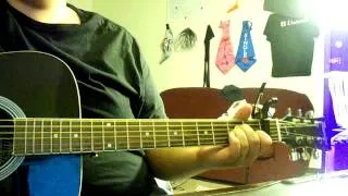 How To Play Hallelujah By Rufus Wainwright (Shrek) On Acoustic Guitar (Beginner tutorial)