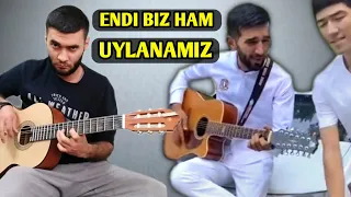 UYLANAMIZ/DOSTON ERGASHEV/GITARA DARSI/КАЧОН ЭНДИ УЙЛАНАМИЗ/ДОСТОН ЕРГАШЕВ/ГИТАРА ДАРСИ/ENDI BIZ HAM