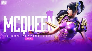 🛑 CHILL STREAM  | PLAYING BGMI WITH FRIENDS ! ..... | #McQueenLive #Bgmi  💙