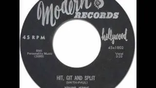 YOUNG JESSIE - Hit, Git And Split [Modern #1002] 1956