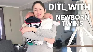 DAY IN THE LIFE WITH NEWBORN TWINS