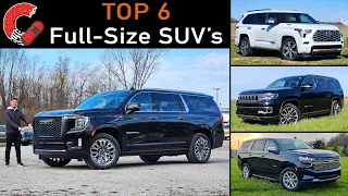 BEST Large SUVs for 2023! | Top 6 Reviewed & Ranked!