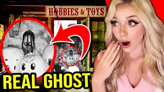 Do NOT go to this CURSED Haunted Store Overnight...(*REAL GHOST CAUGHT ON TAPE*)