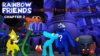 It turns out Rainbow Friends has a sequel! | Rainbow Friends Chapter 2 | Roblox