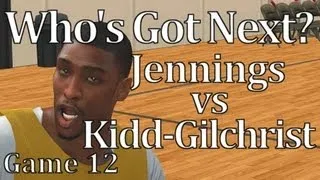 Jennings vs Kidd-Gilchrist - 4v4 Pickup (Winner Stays) - NBA 2K13 Blacktop Mode