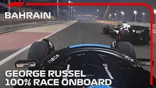 George Russell 100% Race Onboard Bahrain GP 2023 - F1 23 Gameplay