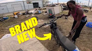 MY FRIEND FINALLY GOT A MOTORCYCLE!! + CRAZY TUNNEL