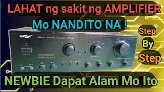 KonZert AV-502A Amplifier (NO POWER) Gusto mo bang tumagal amplifier mo? Panuorin mo ito. zheppy TV