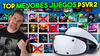 Los JUEGOS de PLAYSTATION VR2 que DEBES COMPRAR !!!😍