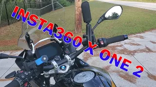 BMW R1250GS - and my Insta360 ONE X2