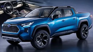 New 2025 Toyota Rav 4 pickup unveiled-interior and exterior- Most watch