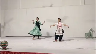 Dheem ta dare nare || Classic dance cover by Susmita & Sabiha || Short part of rehearsal time..