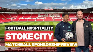 Stoke City hospitality review | Matchball Sponsorship | The Padded Seat