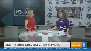 Anxiety about the Coronavirus changes body language