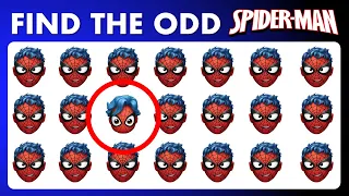 FIND THE ODD One Out 🕷️🕸️ SPIDER MAN Edition - Grizzly Quiz