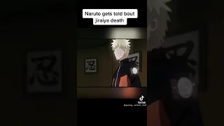 Naruto gets told about Jiraiya’s Death Pt.1