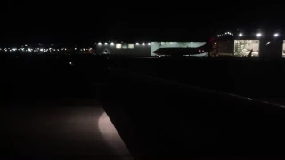 [HD] Intense Engine Roar!  Delta Airlines MD-90 Takeoff from Atlanta ATL at Night