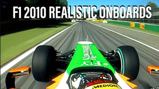 F1 2010 Realistic Onboards Mod Showcase | Assetto Corsa