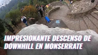 Impresionante descenso de Downhill en Monserrate | Monserrate Downhill