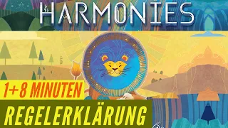 Harmonies Regeln Anleitung Erklärung Brettspiel 2024 (Azul + Cascadia)