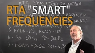 RTA "Smart" Frequencies - www.AcousticFields.com