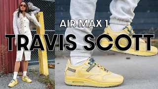 IS THE TRAVIS SCOTT AIR MAX 1 STILL WORTH IT?  Saturn Gold On Foot Review and How to Style