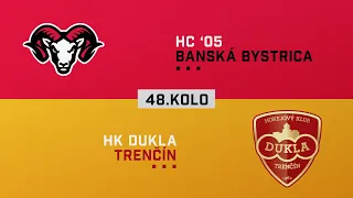 48.kolo HC 05 Banská Bystrica - Dukla Trenčín HIGHLIGHTS