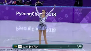 Alina Zagitova Olymp 2018 SP Black Swan WU D