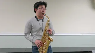 【FERLING 48 Etudes for Saxophone】No.18 Vivace by Wonki Lee