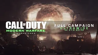 [ULTRAWIDE 21:9 4K 60fps] Full Campaign - Call of Duty 4 Modern Warfare Remastered [2016]