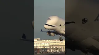 Airbus Beluga XL epic takeoff in Bremen 🤩😱#airbus #airbusbeluga #takeoff #aviation #trend #viral