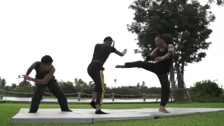 Tony Jaa Practice August 2013