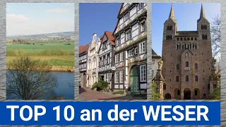 10 places on the WESER river that you should see | Germany