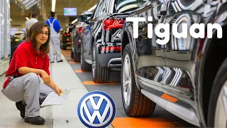 Volkswagen TIGUAN🚔: Manufacturing tour {step by step} – Assembly line process🏢